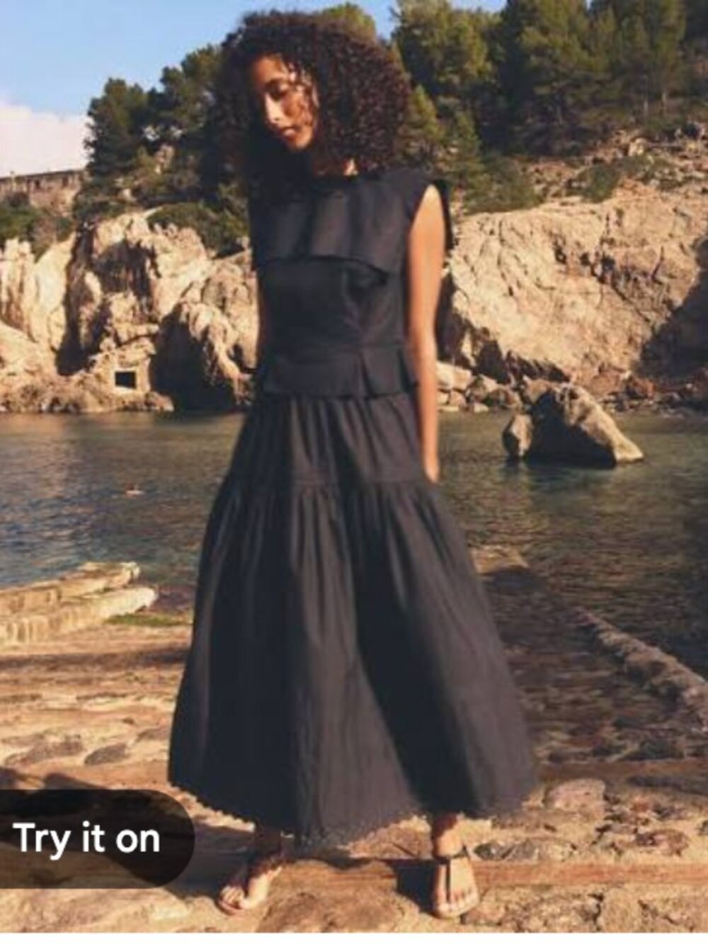 Doen Sebastiane Skirt, XS, Night Sky, 100% Organic Cotton